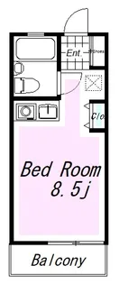 グランジャ横浜【1階】の間取り