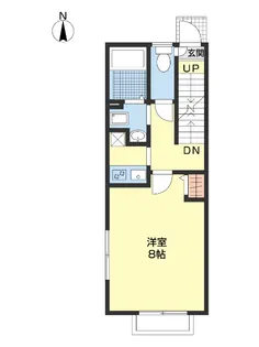 セレミシュク【2階】の間取り