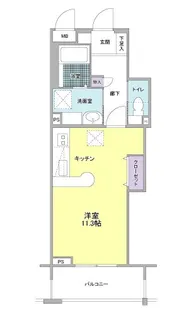 コート昴【2階】の間取り