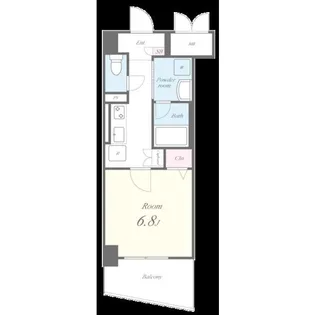 STAY【4階】の間取り