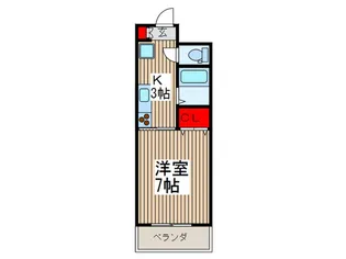 シエラ戸田公園【3階】の間取り