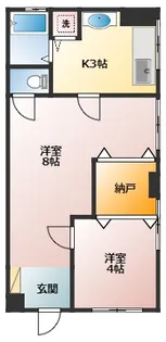 三浦ビル【4階】の間取り