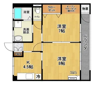 郡中菜根アビオン【1階】の間取り