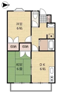 エイトパレス【2階】の間取り
