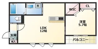 プリマベーラ【1階】の間取り