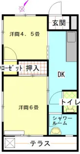 第二つくしマンションB棟【3階】の間取り
