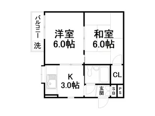アビターレ深草【5階】の間取り