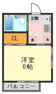 メゾンテクノ【2階】の間取り