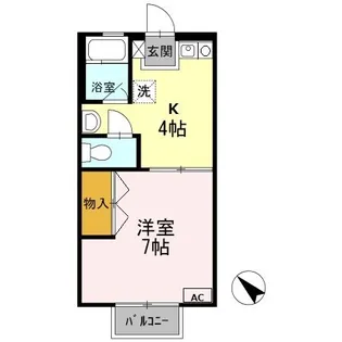 アネックス【2階】の間取り