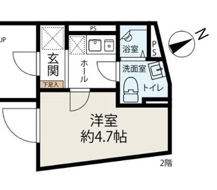 axia tokiwadai【4階】の間取り