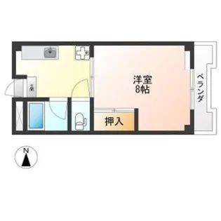 タカヲイン【2階】の間取り