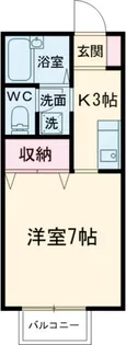 セカンドベル【1階】の間取り