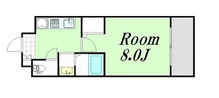 Ms’palazzO Osaka【3階】の間取り
