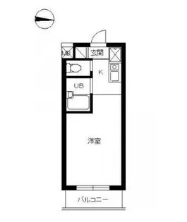スカイコート駒場東大前【2階】の間取り