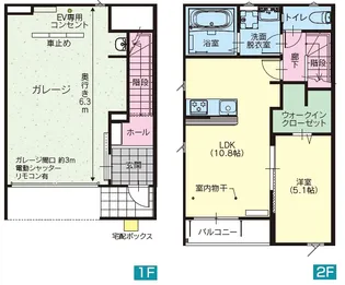わかまつM1【2階】の間取り