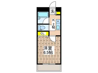 メゾン・ラメ-ル山手【2階】の間取り
