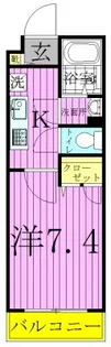 Central Perk【3階】の間取り