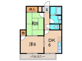 へーベルメゾン クレイン【1階】の間取り