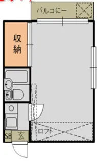 フローラル花梨I【2階】の間取り