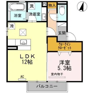 アーバン大悟法II【1階】の間取り