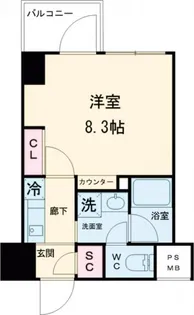 プレシャスハーモニー八王子【11階】の間取り