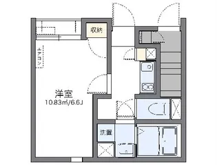 レオネクストプラネット北千住【1階】の間取り