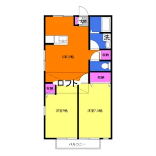 MahorobahouseA【2階】の間取り