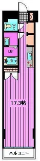 FUKUMI APARTMENT【6階】の間取り