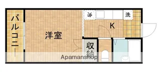 Wタウンハイツ【2階】の間取り