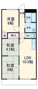 ベルマローネ千竹壱番館【2階】の間取り