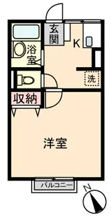レトア用賀【2階】の間取り