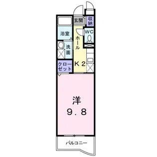 メゾン・ディナスティ【1階】の間取り
