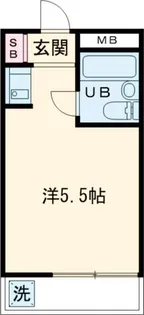 シティコア上野毛【2階】の間取り