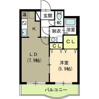 ルミエール【3階】の間取り