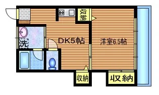 吉野ハイツ【2階】の間取り