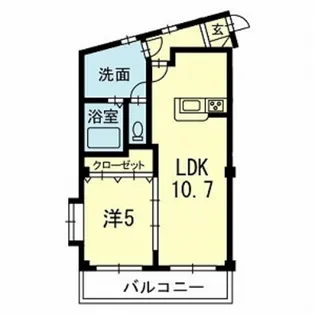 きらら3番館【1階】の間取り