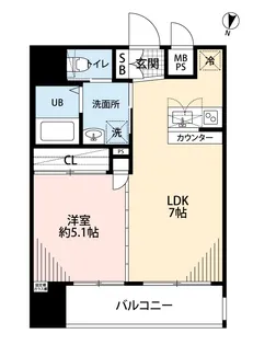 サヴォイマキシマイズ博多ステーション【2階】の間取り