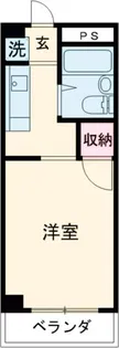 旭が丘ビル【1階】の間取り