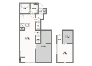 ベルリード緑町の間取り