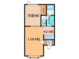 MY HOUSE GOOD RIVER【2階】の間取り