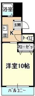 グランドヴィラ松永【7階】の間取り