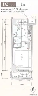 GENOVIA板橋本町green wall【4階】の間取り