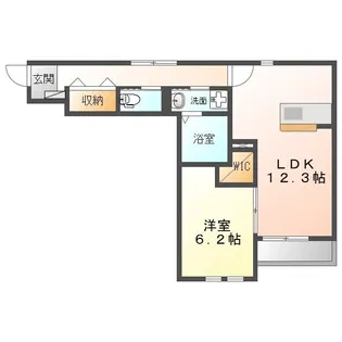 フォレスト高島【2階】の間取り