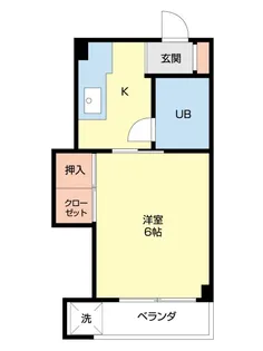 レジデンス富士見【1階】の間取り