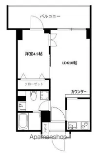 天王町ガーデンテラス【4階】の間取り