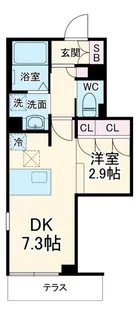 リラフォート紫苑【1階】の間取り