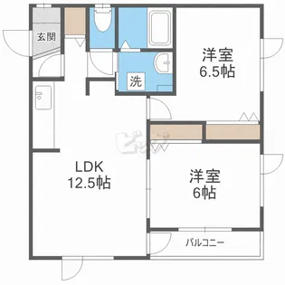 アワードN19【3階】の間取り