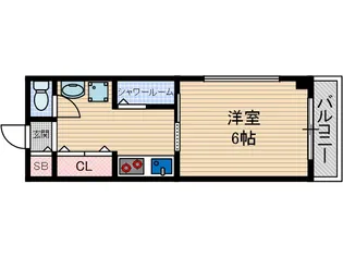 千里丘ビル【5階】の間取り