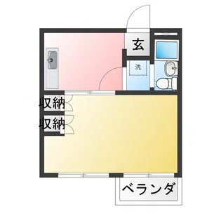 マロニー常盤台【2階】の間取り