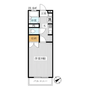 パールコート【2階】の間取り